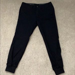 J. Crew Men’s Black Dressy Joggers